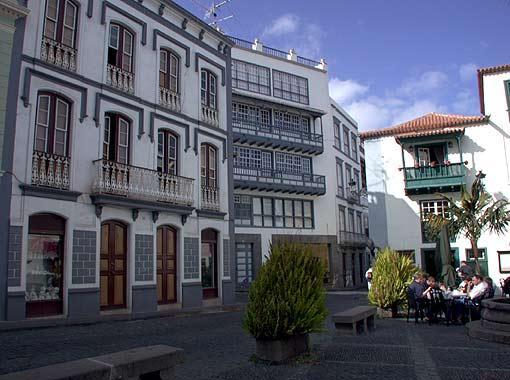 La Palma: Eine Plaza in Santa Cruz